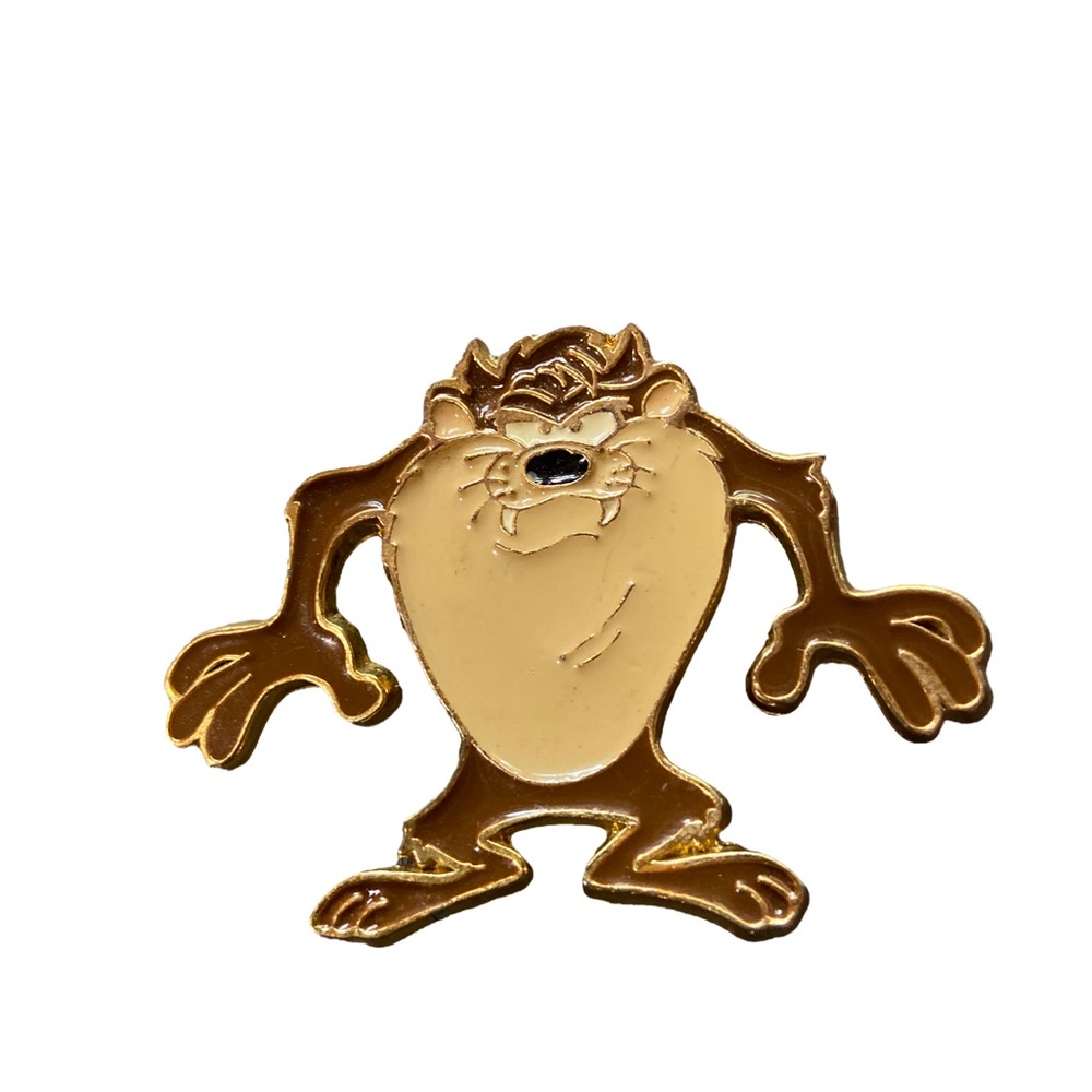 Vintage Tazmanian Devil Pin 1992 Warner Bros
